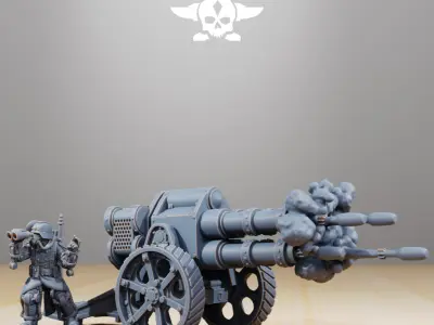 GrimGuard Light Artillery 3D print model