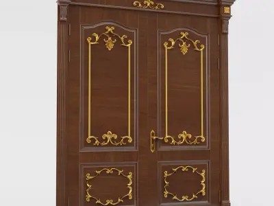 Classic Door  3D model get