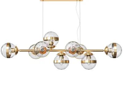 Greyson Chandelier 9 lamp 3D model
