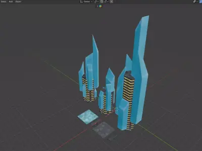Christophsis Buildings in TCW Style 3D model