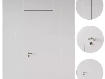 Door set 14 3D model