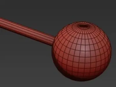 Sputnik Chandeliers 3D model