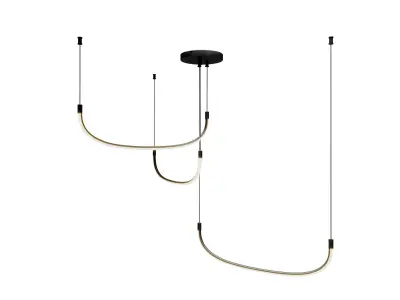 Kuzco Lighting Talis Multi Light Pendant 3D model