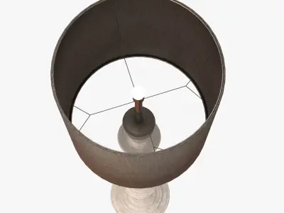 Porta Romana Spin floor lamp 3D model