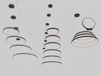 Lightinova Halo lamp collection Free 3D model