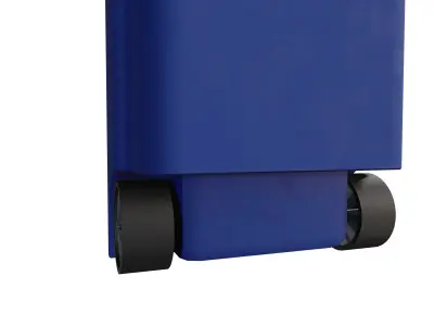 Wheeled Recycling Bin  3D model