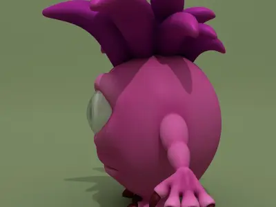 Cartoon Monster Freddy 3D model