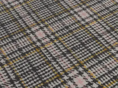 Glen Plaid Houndstooth Wool Texture PBR  Texture