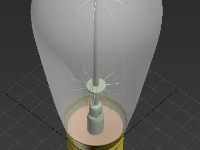 Vintage antique bulbs 3D model