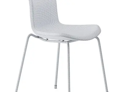 Langue Stack Soft Chair by NORR11 3D model