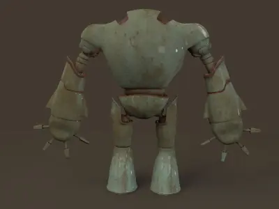 robot for games 3D model