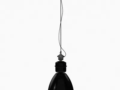 360volt Linz industrial pendant lamp 3D model
