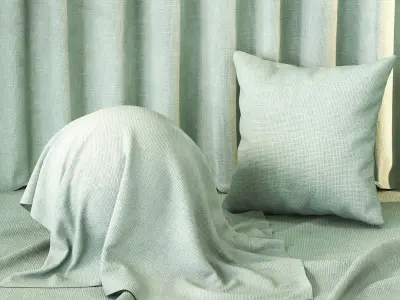 5 Color Fabric Textures 4K - Seamlss Texture