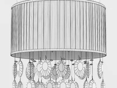 745094 Cappe Lightstar Ceiling Chandelier 3D model