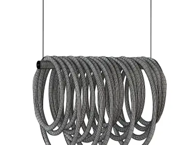 CLOUD CEILING LAMP 3D model