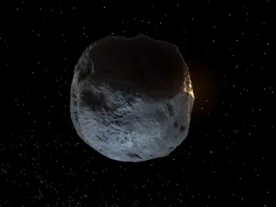 Detailed asteroid 3D model