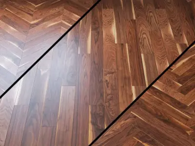 Parquet Walnut Coswick Inspire WALNUT TRADITIONAL natural 3D model
