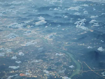 Zhangzhou China City Landscape 3D Model 3D model