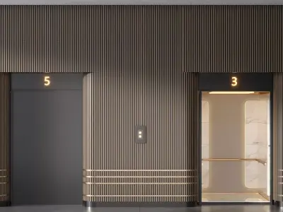 ELEVATOR NO8 A 3D model