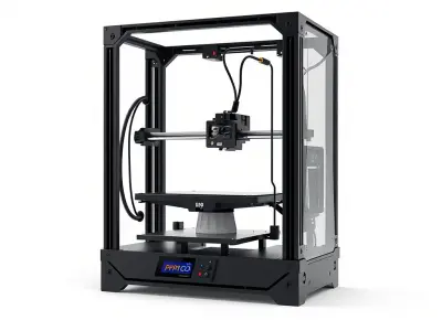 D Printer Model Pack  High Fidelity Design for Realistic Rend... Low-poly 3D model