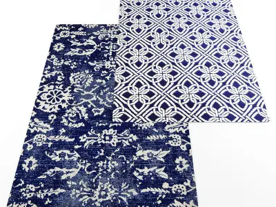 Rugs set203 3D model