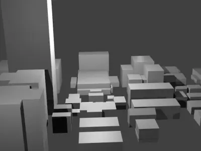 38-In-1 Low Poly Building Pack Low-poly 3D model