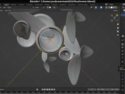 Mushroom Free 3D model
