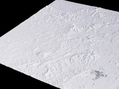 Yunfu China City Landscape 3D Model 3D model