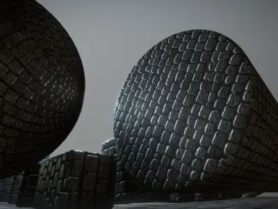 Cobblestone 2 Texture Set - 10 Texture