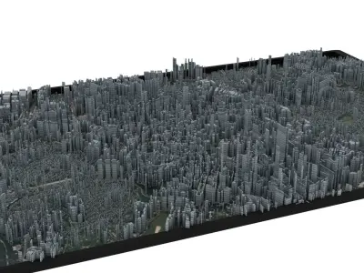  City of Kharkiv 3D model