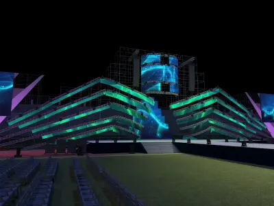 Concert Stage-Design20210120 3D model