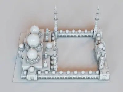 Sheikh Zayed Grand Mosque 3D print model