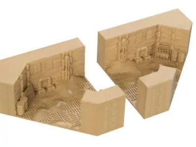 3D files  ruins 3D print model