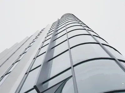  5 Churchill Place Building with Lobby Canary Wharf 