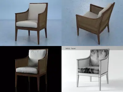 Sem armchair 3D model