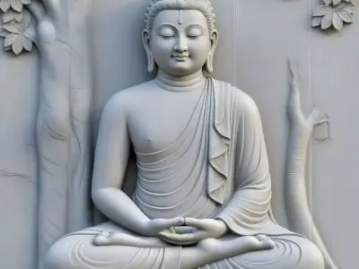 budha 3D model
