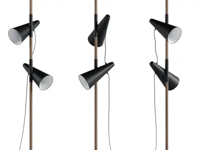 Floor lamp Cone BoConcept 3D model