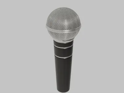 Microphone Free 3D model