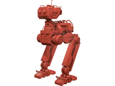 Robot 1- Only Mesh 3D model