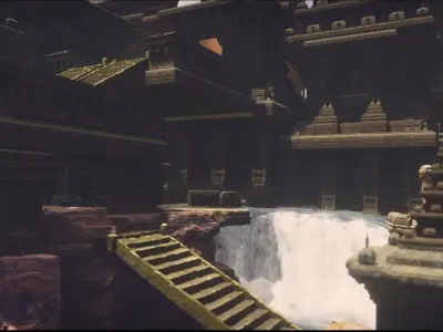 Ancient-Temple 3D model