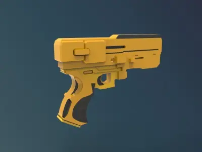 Scifi weapon type 1 3D print model