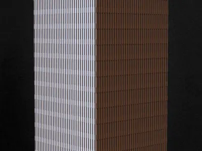 Pack of 40 Skyscrapers Vol 01 Low-poly 3D model