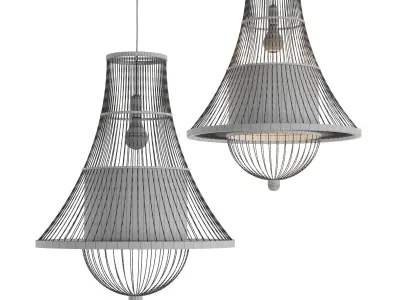 TANKKWEQ Hand-Woven  Chandelier 3D model