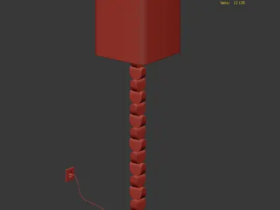 Felix Floor Lamp by Soho Home 3D model