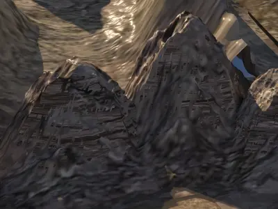 Mountains 3D model purchase