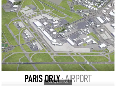 Paris - Grand Paris 3D Model Pack