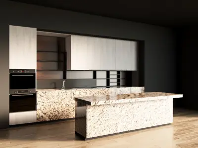 36-Kitchen12 texture 3 3D model