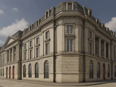 City Building III 3D model