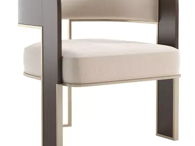 Streamliner chair 3D model