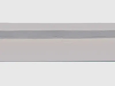 Long Yellow Curb-3D Scan 3D model